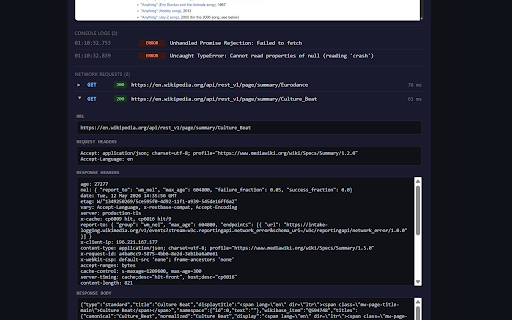 Bug Reproduction Recorder :: Record user actions and auto-generate reproducible bug reports.