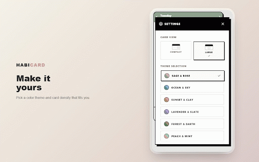 HabiCard - Habit Tracker :: Track your daily habits and build consistency with HabiCard.