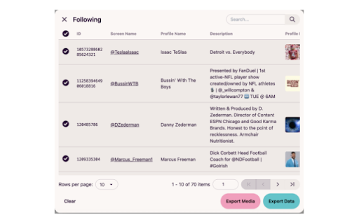 Twitter Scraper – Download Twitter Videos, Followers, Pictures & GIFs :: Download Twitter (X) videos, images & GIFs, and save followers, tweets, and bookmarks—right in the web app.