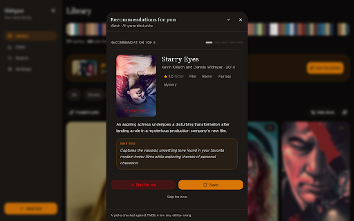 thèque :: Save the current tab to your thèque library.