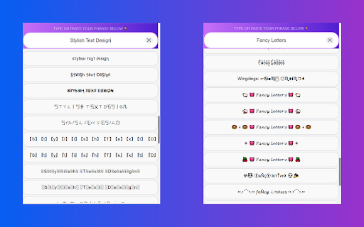 Stylish Fonts Copy Paste Generator :: Fonts Copy Paste - Generate stylish fancy cool text fonts and share with your friends & relatives - One Click Copy Option.