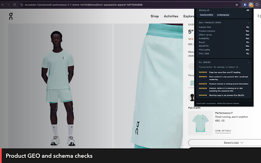 Meikai AI Visibility Checker :: One-click AI visibility audit: bot access, agent vs human view, keywords, schema, and GEO checks. Free, no account.