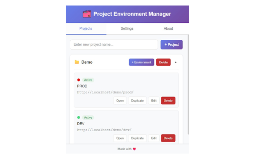 SafeSwitch :: Context-preserving environment manager with visual safety indicators.