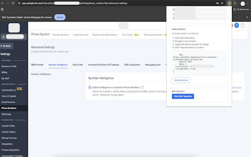 Bulk Operations Helper :: Monitor network requests and perform bulk operations