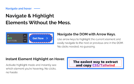 CSS Seeker :: Extract any CSS / Tailwind in one click