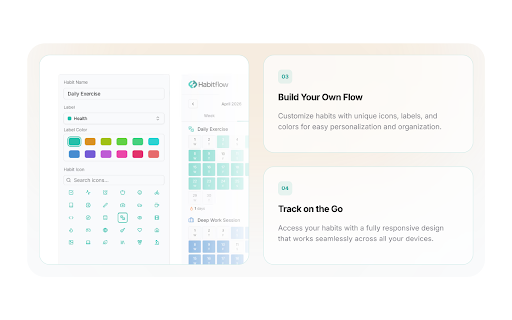 Habitflow: Private Habit & Mood Tracker :: A calm, private habit & mood tracker. Build habits securely and visualize progress with end-to-end encryption.