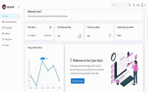 EQ of AI :: A groundbreaking browser extension designed to protect users from inadvertently exposing sensitive information while interacting…