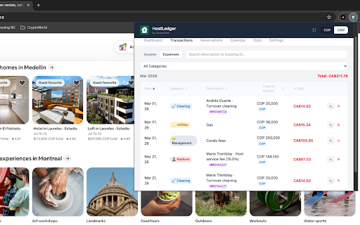 HostLedger — Airbnb Finance Tracker :: Auto-syncs Airbnb reservations and payouts, tracks expenses, and shows real per-property profit and cash flow.