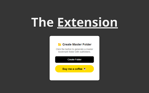 Bookmark Organizer :: Organize your bookmarks into structured folders with one click.
