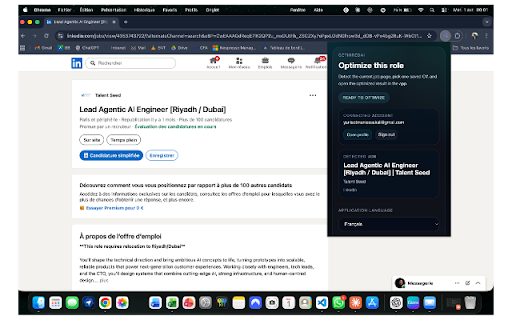 GetHiredAI :: Optimize supported job pages with your saved GetHiredAI CVs.