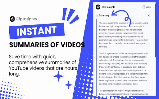 Clip Insights :: Clip Insights: capture video screenshots, timestamped notes, AI summaries, key points, and chat across learning platforms.