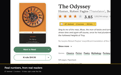 Lit Salon — Add to Shelf :: Click the orb on Amazon, Goodreads or any book page to add the book to your lit.salon shelf.