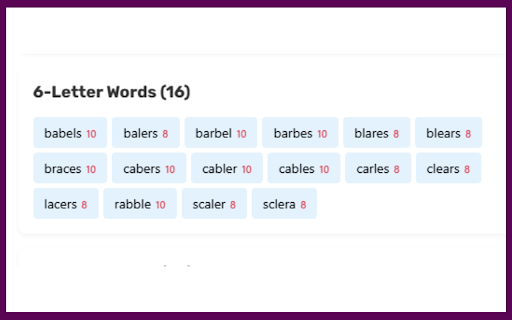Scrabble Word Finder :: Official Chrome Extension for Scrabble Word Finder UK