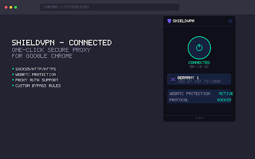 ShieldVPN - Secure Proxy VPN :: Fast and secure VPN proxy. Protect your privacy, encrypt your traffic, and access content freely.