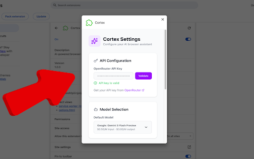 Cortex :: AI-powered browser assistant - Summarize, Explain, Translate, and more