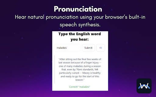 ESL Flashcards & Vocabulary - Learn English with WordBridge :: ESL Flashcards & Vocabulary. Learn English while browsing. Save words and practice with Anki-style quizzes instantly.