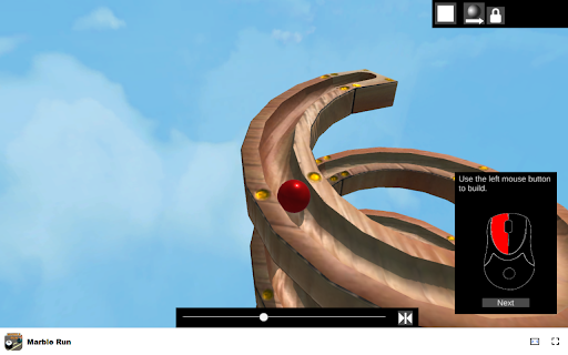 Marble Run Game - Build your own 3D marble track with creativity! :: Design and build amazing 3D marble tracks in this fun and engaging offline game!