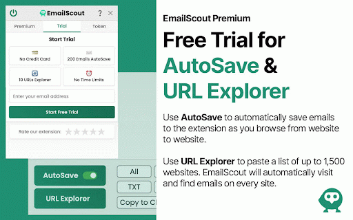 EmailScout - Email Finder, Scraper & Extractor :: Powerful Email Extractor & Scraper for Sales & Marketing