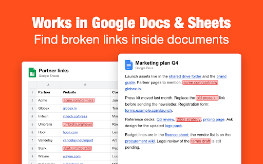 Broken Link Checker :: Broken Link Checker finds dead links, 404 errors & redirects on any page or the whole site. One-click scan, CSV export.