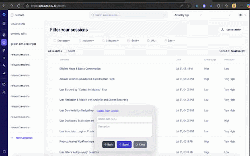 Autoplay :: Autoplay recorder for Golden path recording.