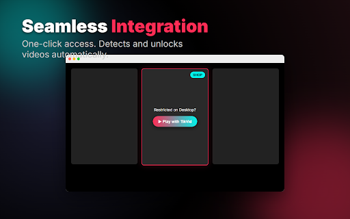 TikVid :: Watch TikTok Shop videos directly in your browser - no mobile device needed