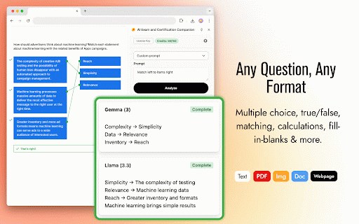 AI Exam and Certification Companion :: Analyze exam questions and certification questions with multiple AI models