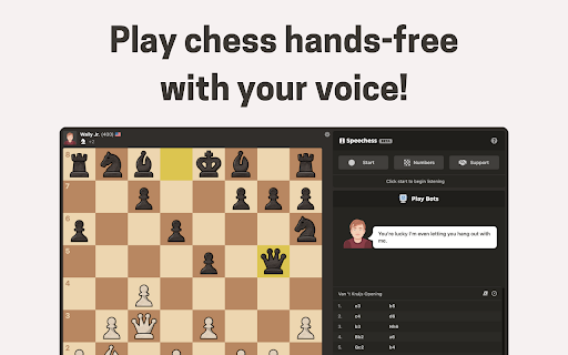 Speechess :: Speech to Chess • Play chess with your voice