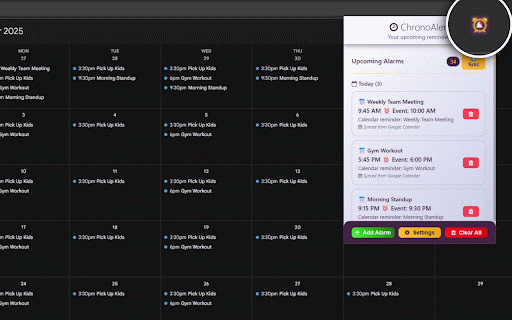 Everyday Task Reminder :: Create and manage custom alarms and reminders with optional Google Calendar integration