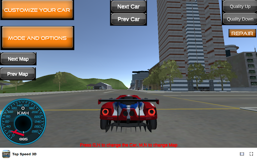 Top Speed 3D Game - Customize your dream car with endless options! :: Dominate the streets in Top Speed 3D, a thrilling offline drag racing game with extensive customization!