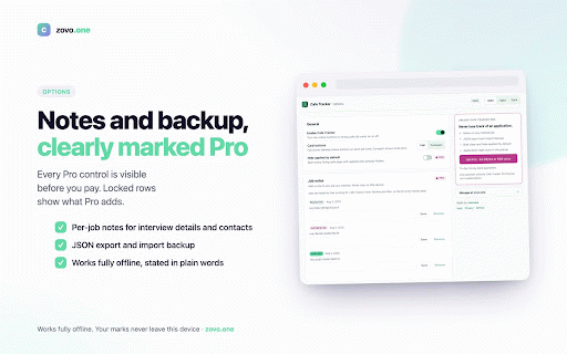 Cafe Tracker :: Mark jobs Applied, Interested or Rejected on hiring.cafe and hide the ones you are done with. Private, no account.