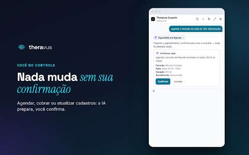 Theravus :: Assistente Theravus no seu navegador.