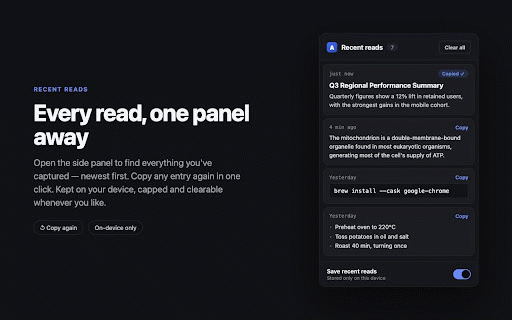 SnapRead — Screenshot to Text, Offline OCR :: Drag to select any text on screen and copy it instantly. 100% on-device OCR — no uploads, no login, no tracking.