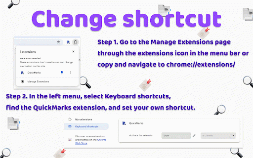 QuickMarks :: Quickly search your bookmarks