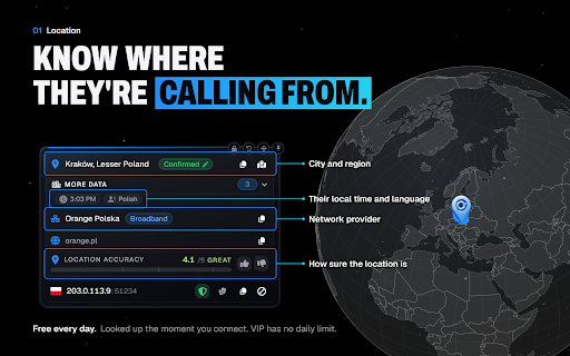 OME.UNDFND: IP Locator & Auto Skip for Ome.tv :: Adds an overlay to Ome.tv that shows your chat partner's approximate location and network, with skip filters and camera tools.