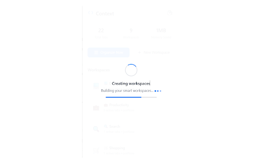 Context - Smart Tab Manager :: AI-powered tab organization that understands your workflow. Automatically groups tabs by context and saves memory.