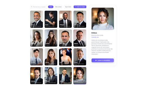 Super-Sales for LinkedIn :: Simulez la réaction de vos prospects LinkedIn avant d'envoyer un message.
