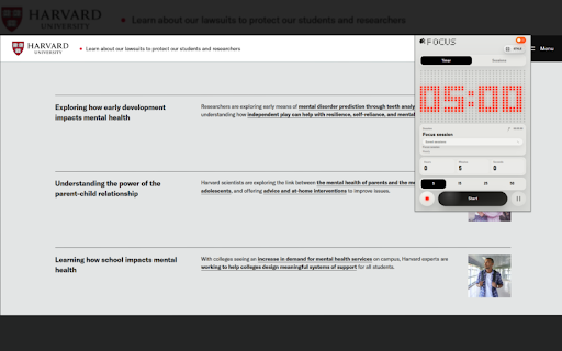 Focus Alarm Timer :: A compact productivity timer with Chrome alarm notifications.