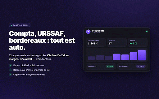 V-Storm — Automatisation pour Vinted :: Republication auto, annonces par IA, négociation, messages aux favoris, bordereaux et compta pour vendeurs Vinted.