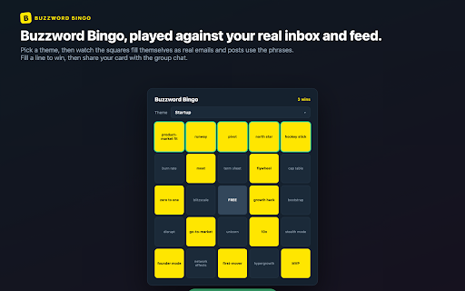 Buzzkill - Corporate Jargon Detector :: Catches corporate jargon and hedging in Gmail and LinkedIn, warns you before you send, and ranks the worst offenders. All local.