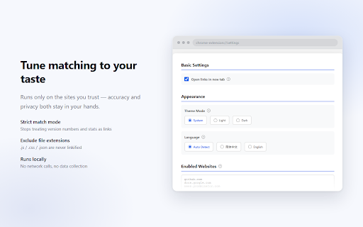 Smart Linkify – Instant hyperlink conversion :: Instantly convert plain text URLs into clickable hyperlinks on any webpage
