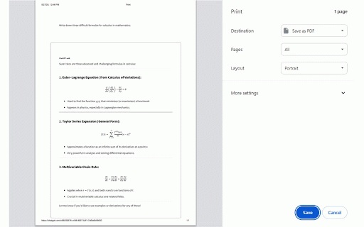 QuickPrint GPT :: This extension allows you to select and print conversations on Chat GPT. Copilot, Gemini, Claude, and DeepSeek are also supported.