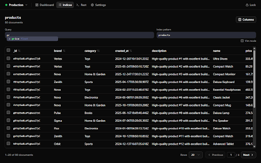 IndexLens :: Elasticsearch viewer with encrypted credential storage