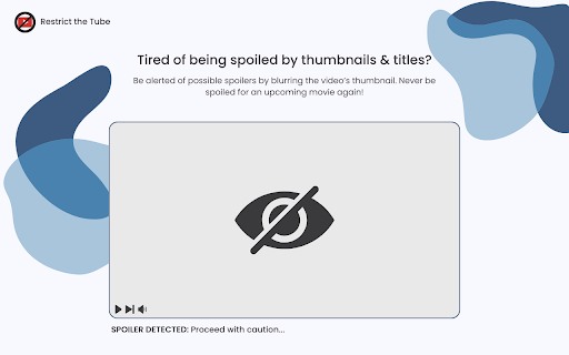 Restrict The Tube: Fight back against YouTube addiction :: 'Restrict The Tube' helps you take back control of your YouTube watch habits.