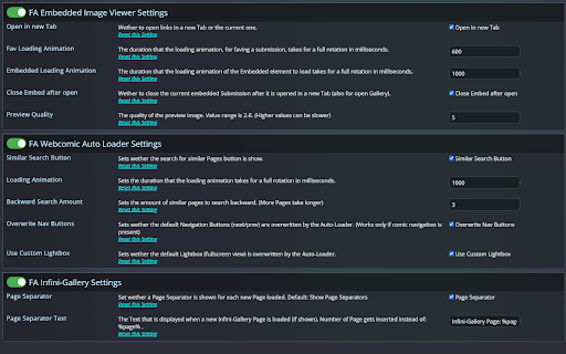 FurAffinity Features :: A collection of features and enhancements for Fur Affinity