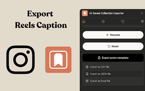 Instagram Saved Collection Exporter :: Instagram Saved Collection Exporter – Download & Export Instagram Photos and Videos Quickly