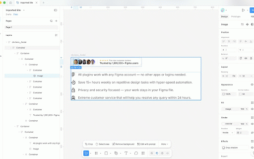 Weblify: Copy Websites to Figma - Free & Private :: Copy webpages or selected elements into Figma as editable layers. Free, private, and no Figma plugin required.