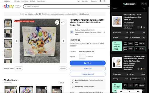 SourceDart: Walmart Sourcing for Sellers :: SourceDart gives Walmart sellers a sourcing edge — helping you invest with confidence by revealing what moves and what doesn’t.