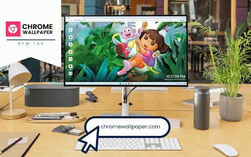 Dora Wallpaper :: Explore your new tab with fun Dora the Explorer wallpapers, featuring vibrant adventures!