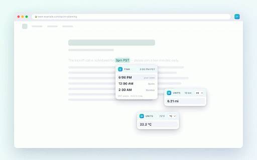Yonder — Inline Currency, Unit, Time Zone & Translation :: Highlight any price, measurement, time or foreign text to convert or translate it instantly. On-device, private, 13 languages.