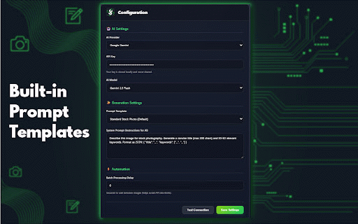 Shutterstock AI Agent :: Automate image tagging and metadata for Shutterstock using AI.